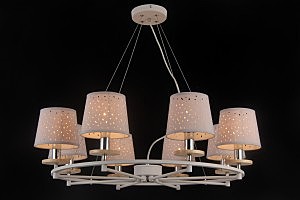 Подвесная люстра Lisbon LISBON 81055-8C SATIN WHITE