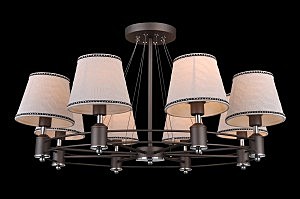 Люстра на штанге Lord LORD 75095/8C ANTIQUE GRAY