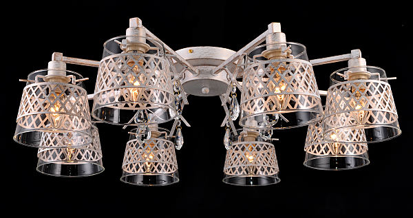 Потолочная люстра Lyon Lyon 75084-8C IVORY GOLD