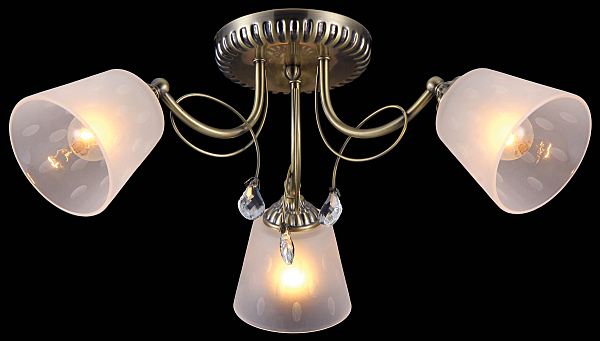 Потолочная люстра Majestic MAJESTIC 75014-3C ANTIQUE