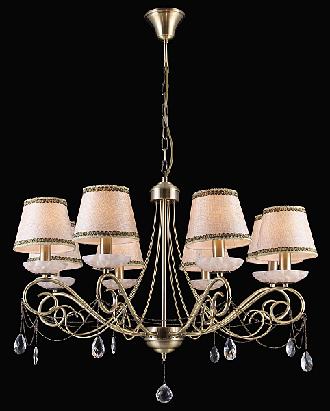 Подвесная люстра Malaga Malaga 70026-8C ANTIQUE