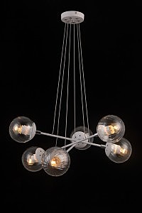 Подвесная люстра Molecule MOLECULE 81048-6C SATIN WHITE