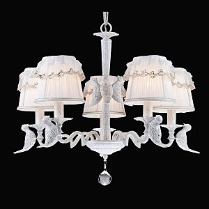 Подвесная люстра Oriole ORIOLE 70011-5C WHITE GOLD