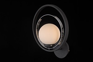 Настенное бра Sphere SPHERE 81020-1W SATIN BLACK