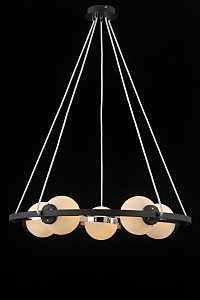 Подвесная люстра Sphere SPHERE 81020-5C SATIN BLACK