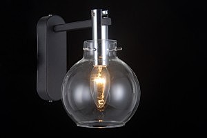 Настенное бра Sphere SPHERE 81021-1W MATT BLACK