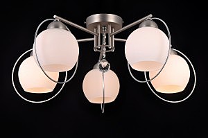 Потолочная люстра Sphere SPHERE II 81051-5C SATIN NICKEL