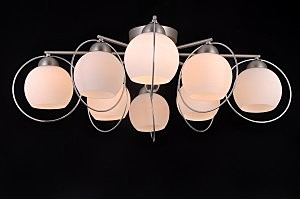 Потолочная люстра Sphere SPHERE II 81051-8C SATIN NICKEL