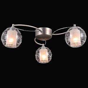 Потолочная люстра Twin TWIN 75089/3C NICKEL, CHROME