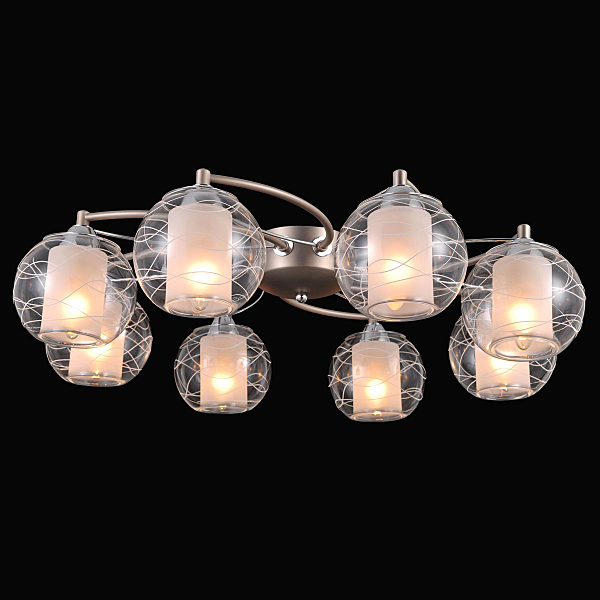 Потолочная люстра Twin TWIN 75089/8C NICKEL, CHROME