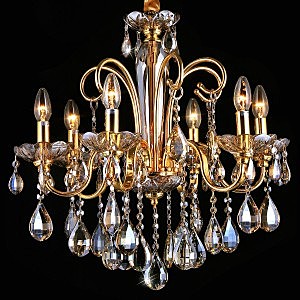 Подвесная люстра Velletri Velletri 10655/6C GOLD, BRANDY