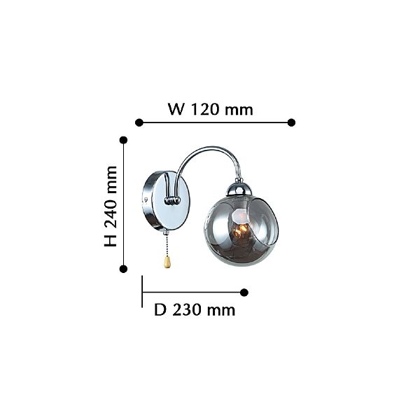 Настенное бра Rimula 2342-1W