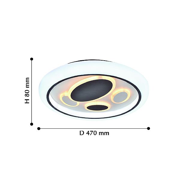 Светильник потолочный Lamellar 2457-5C