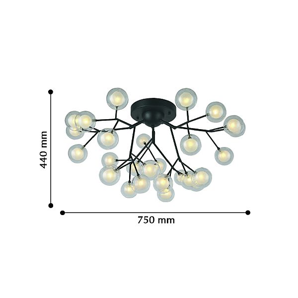 Потолочная люстра Ligamentum 2481-9U