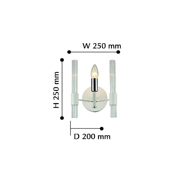 Настенное бра Supreme 2539-1W