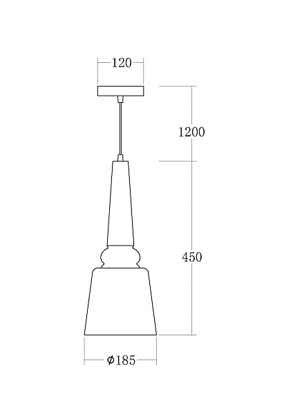 Светильник подвесной Appassionato VL2142P01