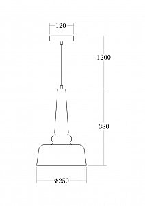 Светильник подвесной Appassionato VL2144P01