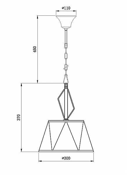 Светильник подвесной Si VL2191P01