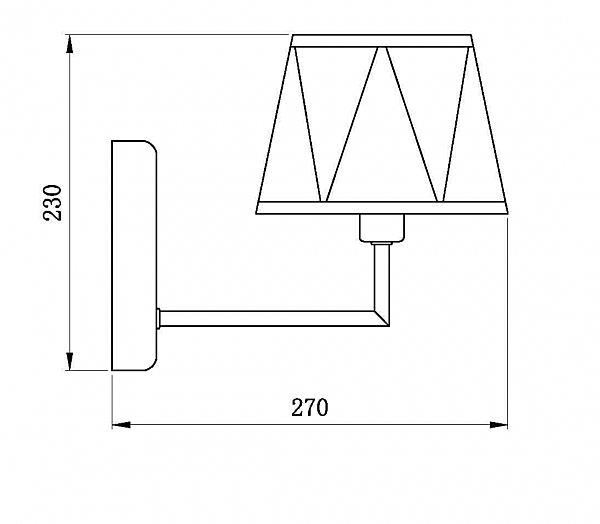 Настенное бра Si VL2191W01