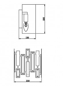 Настенное бра Mercurio VL2202W02