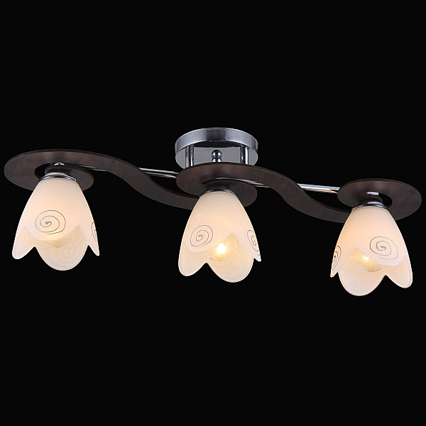 Потолочная люстра 11471 11471/3C CHROME, WENGE