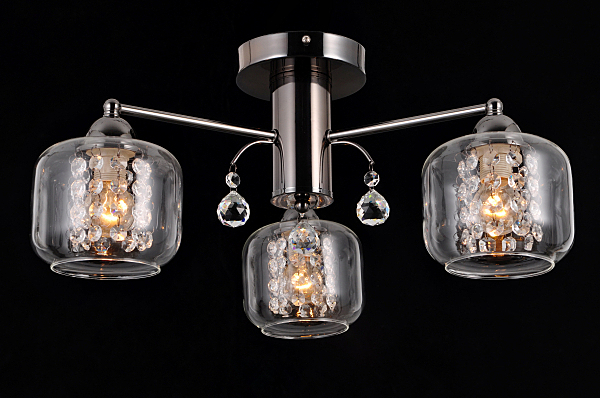Потолочная люстра Laina LAINA 75091/3C DARK CHROME