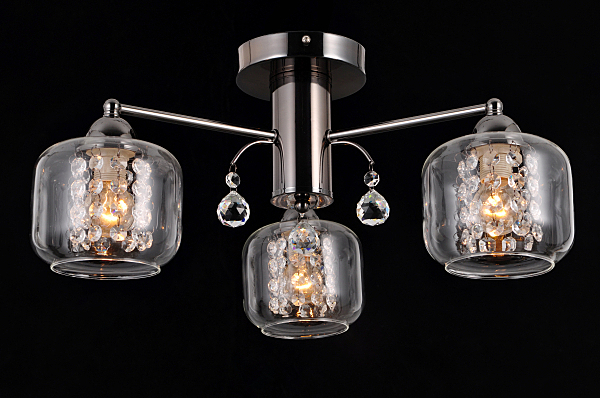 Потолочная люстра Laina LAINA 75091/3C DARK CHROME
