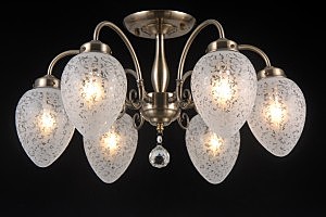 Потолочная люстра Zaragoza ZARAGOZA 81050-6C ANTIQUE BRASS