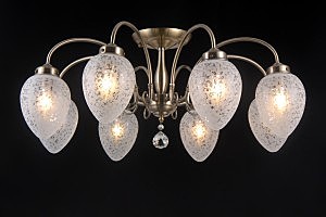 Потолочная люстра Zaragoza ZARAGOZA 81050-8C ANTIQUE BRASS