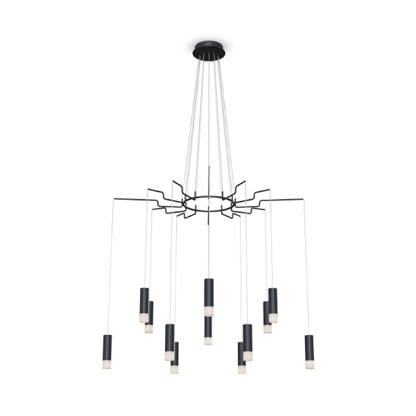 Подвесная люстра Davida MOD035PL-12B