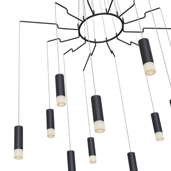 Подвесная люстра Davida MOD035PL-12B