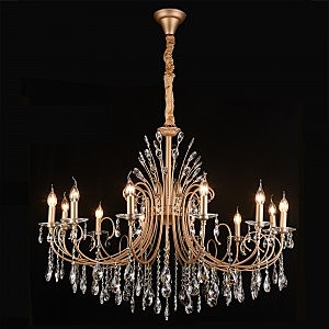 Подвесная люстра Хлоя 0015/12P-ITGD