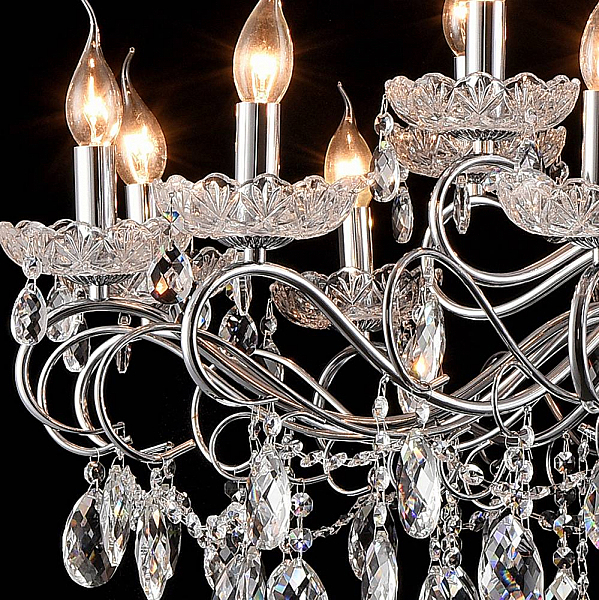 Подвесная люстра Юнона 0016/18P-CR