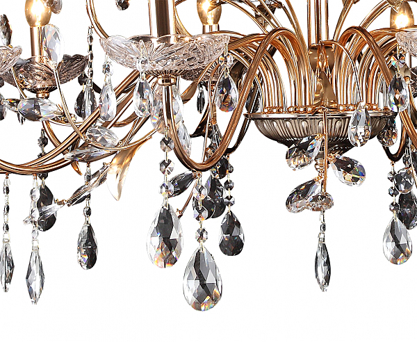 Подвесная люстра Флоренс 0017/15P-FGD