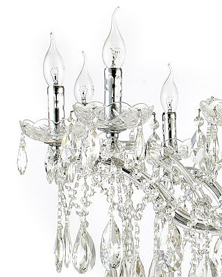 Подвесная люстра Лавена 0026/12H-CR