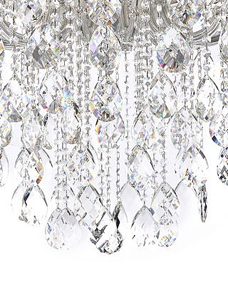 Потолочная люстра Кая 0027/24C-CR