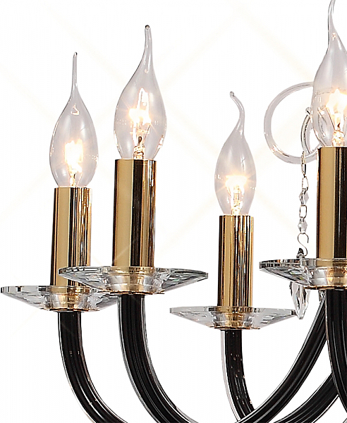 Подвесная люстра Лотер 2025/10H-BKGD