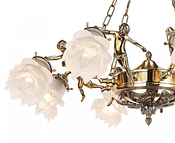 Подвесная люстра Эльза H17050/8COP