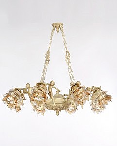 Подвесная люстра Эльза H17050/8YHG