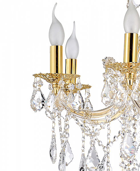 Подвесная люстра Бриана 0009/8P-DYGD