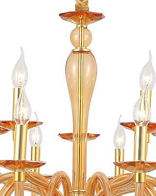 Подвесная люстра Рьяна 2030/15H-AMGD