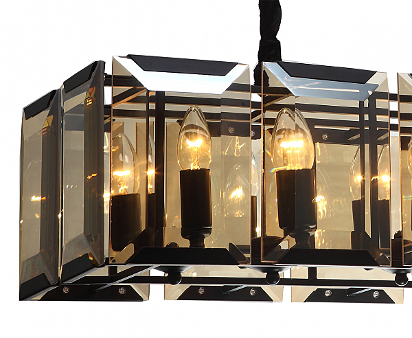 Подвесная люстра Талия 3002/12P-BK-CGN