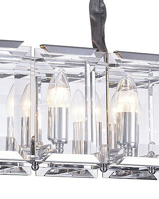 Подвесная люстра Талия 3002/12P-CR-CL