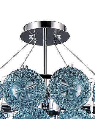 Потолочная люстра Антеро 3009/8P-CR-TRQ