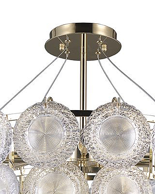 Потолочная люстра Антеро 3009/8P-DGD-CL