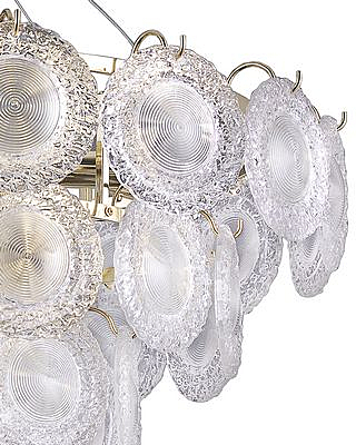 Потолочная люстра Антеро 3009/8P-DGD-CL