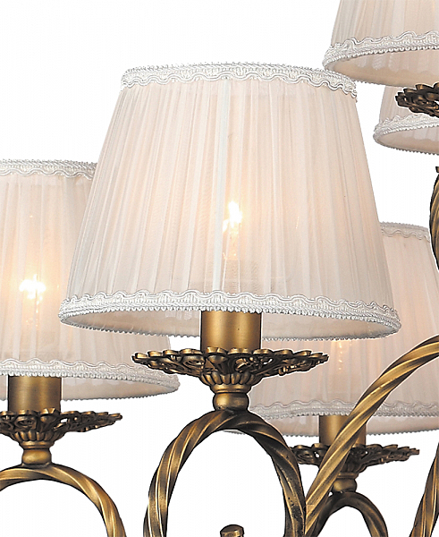 Подвесная люстра Летисия H17075/12PCC