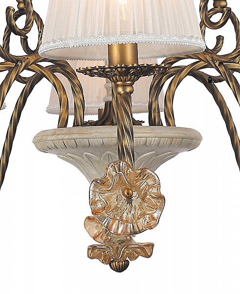 Подвесная люстра Летисия H17075/12PCC