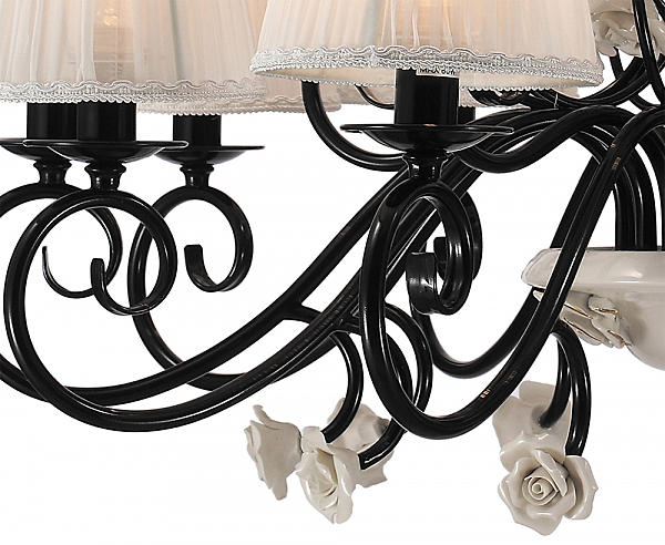 Подвесная люстра Летисия H17079/15GBK