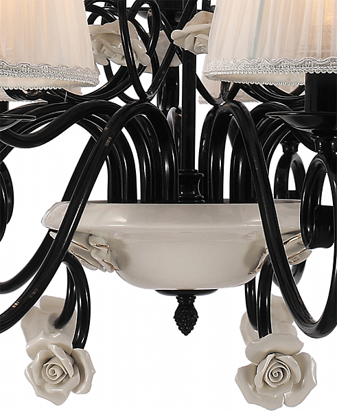 Подвесная люстра Летисия H17079/15GBK